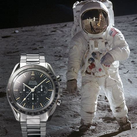 omega man on moon watch|omega 50 years moon landing.